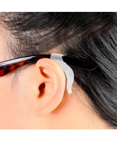 40 Pairs Anti-Slip Glasses Covers | Ironing Handles & Nerd Wax | Durable White Frames from Healeeved - Buy Online on GoSupps.com