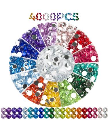 Glow in The Dark Diamond Painting Beads for Diamond Dots Accessories 20  Colors Round Diamond Painting Drills Flatback Rhinestones for Crafts Diamonds  for Diamond Painting Bead Art Gem Art 20000PCS Round 1000