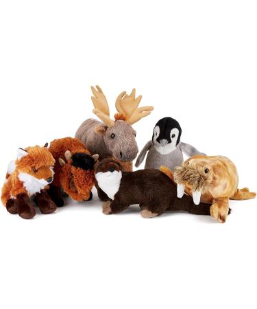 Zappi Co Bison Plush Toy - 22cm Soft Stuffed Animal from Safari Collection for Kids - Buy Online on GoSupps.com