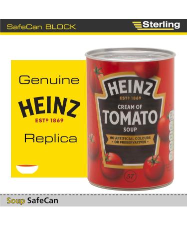 RFID Signal Blocking Sterling SafeCan - Heinz Tomato Soup Design - Buy Online on GoSupps.com