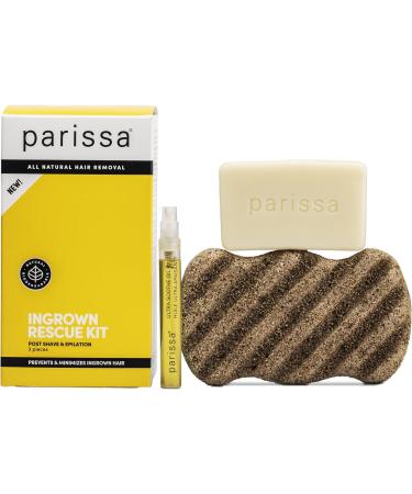Parissa Ingrown Rescue Kit - 3 Step Post-Hair Removal Treatment - Buy Online on GoSupps.com