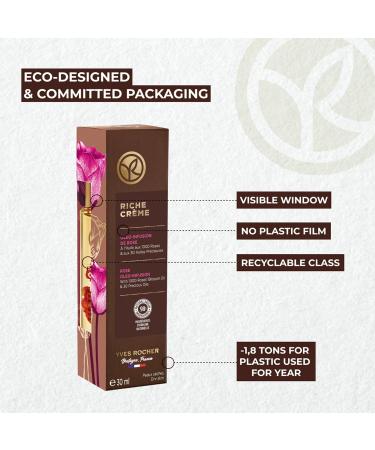 Yves Rocher Rose Oleo Infusion Serum - Nourishing Serum for Smooth Skin Reduces Fine Lines & Wrinkles 1 FL OZ | Ideal for Dry Skin - Buy Internationally - Buy Online on GoSupps.com