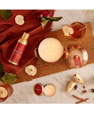 Thymes Simmered Cider Travel Tin Candle - Warm Scented Candle (2.5 oz) - International Shipping Available - Buy Online on GoSupps.com