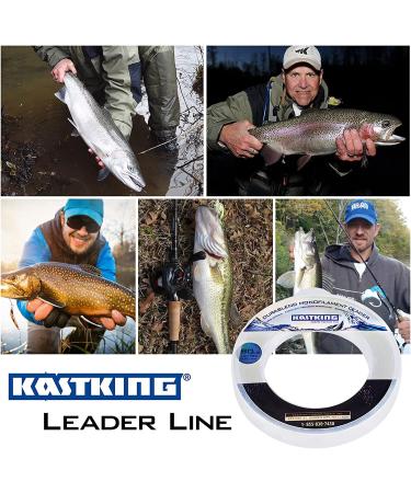 KastKing DuraBlend 40LB Monofilament Leader Line 120Yds Clear - Saltwater Fishing Leader - Buy Online on GoSupps.com