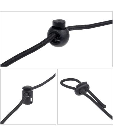 Kare & Kind 30 Pcs Plastic Cord Locks & Elastic Bungee Cord - Single Hole and Double Hole Drawstring Stoppers - Use for Shoelace Clothing Bag Backpack Camping Equipment - for DIY Crafting Gift - Buy Online on GoSupps.com
