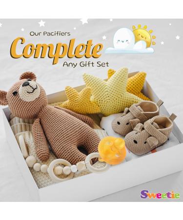 Buy Sweetie Natural Rubber Pacifier - Rounded 6-12 Months | 1 Piece for Comfort & Safety - Buy Online on GoSupps.com