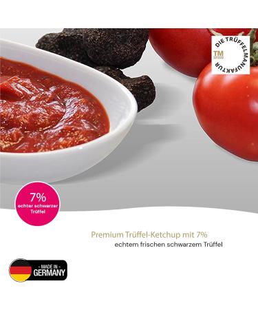 Die Tr ffelmanufaktur Die Tr ffelmanufaktur - Ketchup truffle with 7% real black truffles luxury swirls for delicious crispy chips or juicy steaks spareribs ribs sausages 110g glass - Buy Online on GoSupps.com