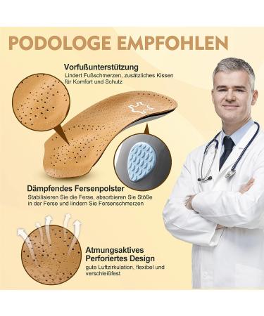 Orthotic Arch Support Insoles for Men/Women XL - Plantar Fasciitis Relief, High Arch Support Inserts for Flat Feet, Over-Pronation - Heel Cushion for Running/Walking - Size XL (Men 11.5-13, Women 13.5-15) - Buy Online on GoSupps.com