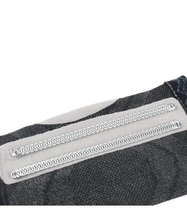 Best Knee Brace for Pain Relief | Knee Compression Sleeve for Men & Women (Pair) - 088GREEN Large | International Shipping - Buy Online on GoSupps.com