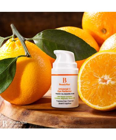 BeautyStat C Eye Perfector Cream | Vitamin C for Refreshing Relief of Eye Puffiness - by Skincare Expert - Buy Online on GoSupps.com