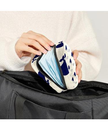 Whale Sanitary Napkin Storage Bag - Portable Period Pouch for Women & Girls (Multi-colored) - Buy Online on GoSupps.com
