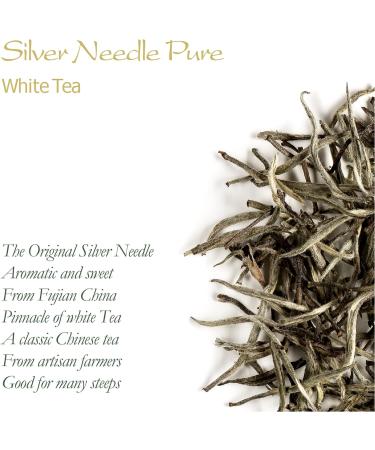 Baihao Yinzhen Th Blanc Chine - Aiguilles D'argent Th Chinoise - Silver Needle - Bai Hao Yin Zhen 15g - Buy Online on GoSupps.com