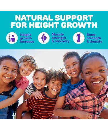 Height Growth Gummies for Kids - Growth Vitamins for Teens Height Increase Multivitamin for Boys & Girls with Calcium Vitamin D C K2 Magnesium Zinc Natural Height Growth Maximizer Supplement 60 PCS Kids Gummies - Buy Online on GoSupps.com