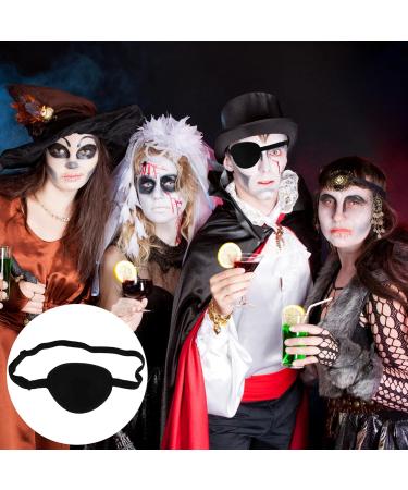 Buy BESPORTBLE Adjustable Pirate Eye Patch - One-Eyed Dragon Halloween Costume Accessory | Lazy Eye Patch (Black) - International Shipping Available - Buy Online on GoSupps.com