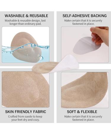 6 Pairs Metatarsal Pads for Men & Women | Anti-Slip High Heel Comfort Inserts | Reusable Foot Pain Relief & Bunion Support - Buy Online on GoSupps.com