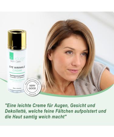 Dr. Kl Gel Skin Care Eye Wrinkle Cream - Anti-Aging with Hyaluronic - Reduces Wrinkles & Dark Circles - 30ml - Buy Online on GoSupps.com