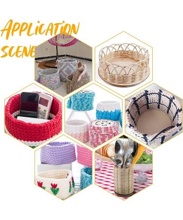 PandaHall Natural Wooden Basket Bottom Set - 5 Sizes Round Circle Blank Crochet Bases for DIY Weaving Supplies - BurlyWood (10/15/20/25/30cm) - Buy Online on GoSupps.com