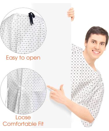 Talvania Hospital Gown: Unisex Patient Gown with Back Ties - XXL Size - Buy Online on GoSupps.com
