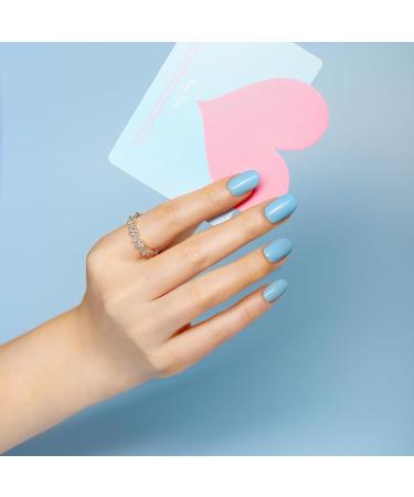 BlueSky Gel Nail Polish Pastel Dreams Blue - LPD22 | Long Lasting Chip Resistant Formula | 5ml - Buy Online on GoSupps.com