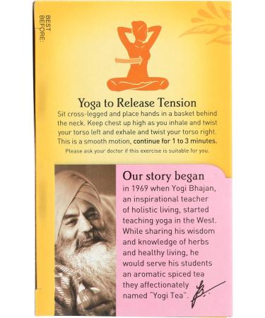  Yogi Yogi Teas Tea Woman Rspbry Gold Leaf - Buy Online on GoSupps.com