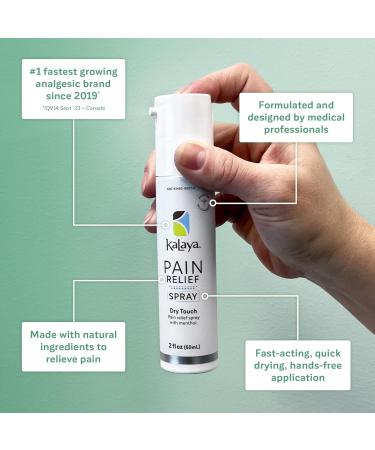 Kalaya 6X Pain Relief Arnica Cream with Massager and Active Pain Relief Spray for Joint & Muscle Pain - Buy Online on GoSupps.com
