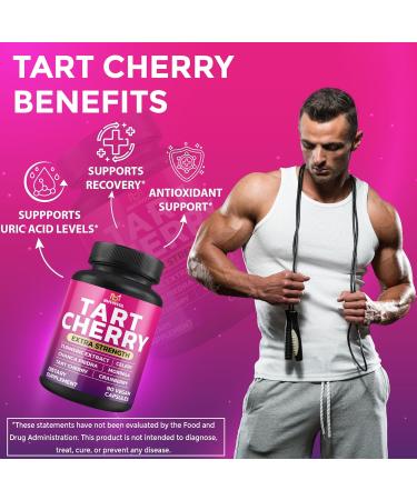 BMVINVOL Tart Cherry 20:1 Extract - Plus Moringa Chanca Piedra Celery Cranberry Extract and More - 90 Capsules - 3 Month Supply - Buy Online on GoSupps.com