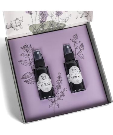 Buy ne & no Valerian Spray Gift Set for Cats - 2 x 50ml | Perfect for Toys Scratching Trees Litter Box | Enhance Playtime with Cat Mint Spray - Buy Online on GoSupps.com