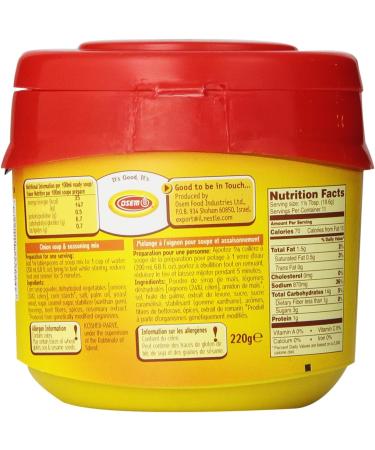 Osem Onion Soup and Seasoning Mix 400g - Delicious and Savory Flavor Boost - Buy Online on GoSupps.com