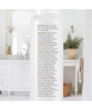 ORL Natural & Organic Cinnamint Mouthwash | Clean, Whiten, Strengthen - Buy Online on GoSupps.com