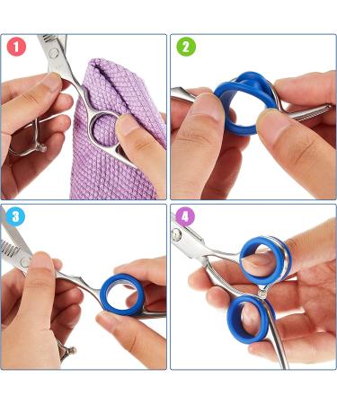 20 Silicone Finger Rings for Pet Grooming Scissors - Dog Hair Shears Accessory - Buy Online on GoSupps.com