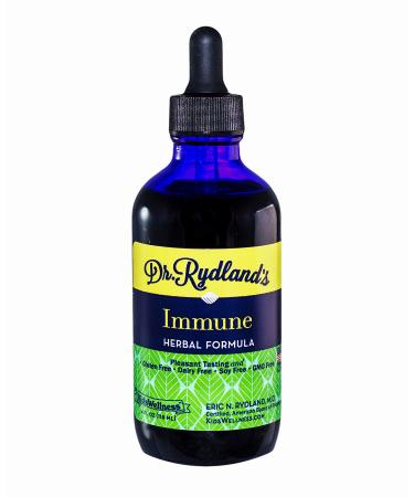 Dr. Rydland's Pleasant Tasting Liquid Herbal Formulas (Immune, 4oz) Immune 4 Fl Oz (Pack of 1)
