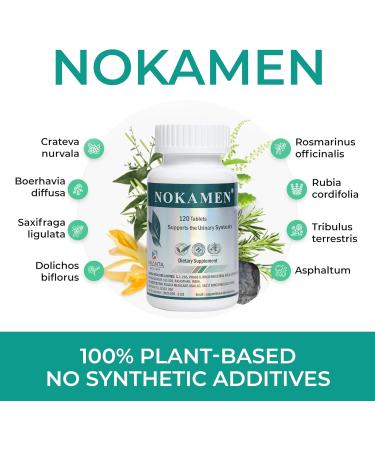 Ananta Medicare USA NOKAMEN Kidney & Urinary Tract Support Herbal Formula 120 Tabs - Buy Online on GoSupps.com