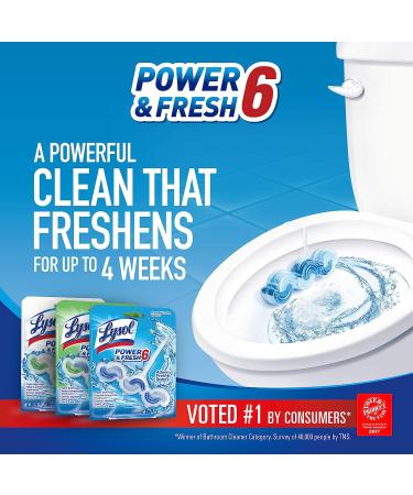 Lysol Toilet Bowl Cleaner with Bleach 48oz (2x24oz) - 10X Cleaning Power - Buy Online on GoSupps.com