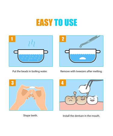 DIY Gap Eliminator Temporary Tooth Substitute Kit with Sculpting Tool - Buy Online on GoSupps.com