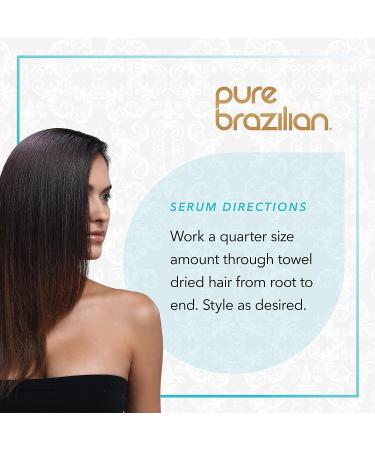 Pure Brazilian 4-Piece Travel Size Kit: Anti-Frizz Shampoo, Conditioner, Serum & Masque - Buy Online on GoSupps.com