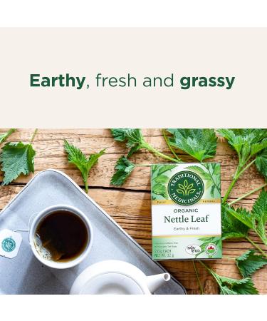 Traditional Medicinals Nettle Leaf 16 Count Tea Bags (6 Pack) Tea Nettle Leaf 16 Count (Pack of 6) - Buy Online on GoSupps.com