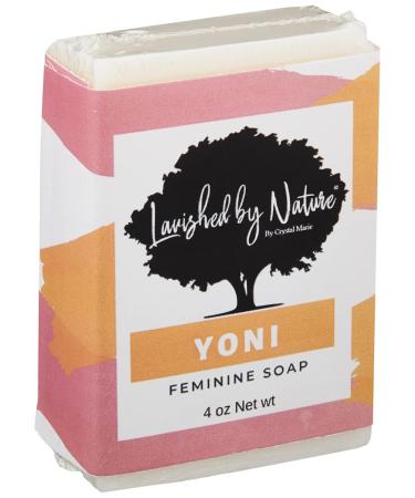 YONI Feminine Soap - 4oz | Natural Intimate Cleanser | pH Balanced & Soothing | Ships Internationally - Buy Online on GoSupps.com