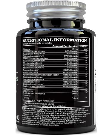 Bio Cultures Complex 50 Billion CFU with Inulin & Selenium - 60 Vegetarian Capsules - Nu U Nutrition - Buy Online on GoSupps.com
