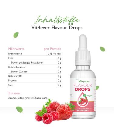 Flavor Drops 3x50ml Bundle - Calorie-Free Fruit Mix Flavors (Strawberry Raspberry Peach Passion Fruit Banana Split) - Flavrops - Buy Online on GoSupps.com