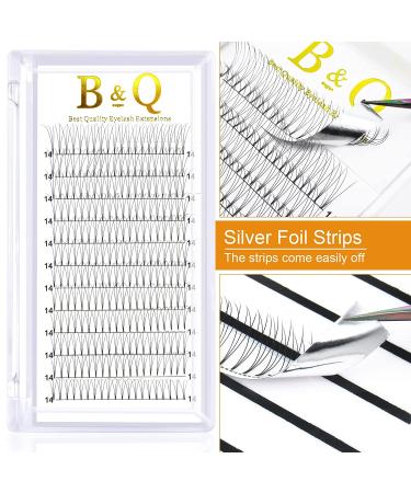 Premade 3D Eyelash Extensions - C Curl 0.10mm, 10mm Length | Volume Lash Fans (3D, 5D, 7D) - Buy Online on GoSupps.com