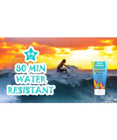 Reef Repair SPF 30+ Sunscreen 2-Pack - Natural, Travel-Size, Water-Resistant, Broad Spectrum UVA/UVB Protection, Coral-Friendly Sunblock - Buy Online on GoSupps.com