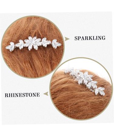 Didiseaon Bangs Comb Hair Flowers for Women Wedding Hair Clip for Wedding Decorative Hair Clips Hair Comb for Women Hairbrushes for Woman Bridesmaid Rhinestones Accessories Aluminum Alloy - Buy Online on GoSupps.com