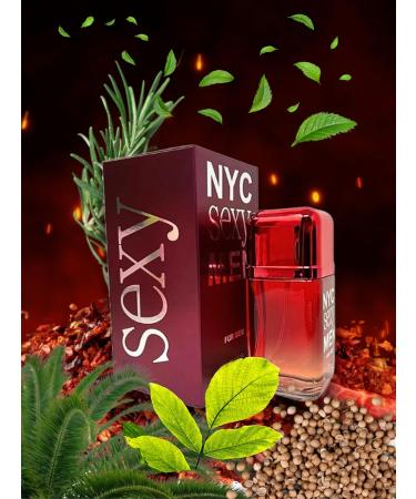 NYC Sexy Men Amber Fougere fragrance for men. Eau de Toilette 3.4 Fl Oz. - Buy Online on GoSupps.com