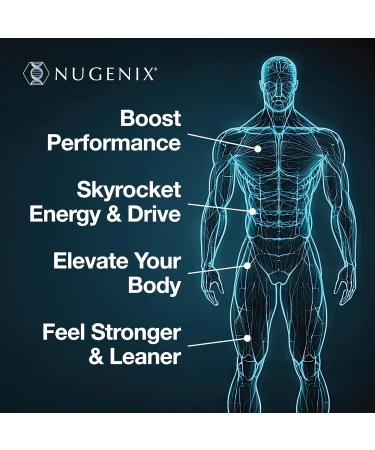 Nugenix Total-T Free and Total Testosterone Booster Supplement for Men 90 Count 90 Count (Pack of 1) - Buy Online on GoSupps.com