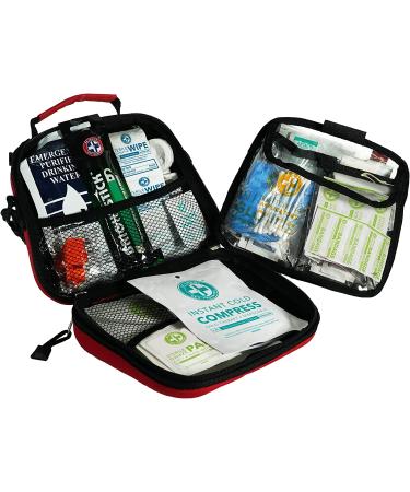 303 Piece First Aid Kit for Home, Office, Car, School - Be Smart Get Prepared - Clean, Treat, Protect Minor Cuts and Scrapes - Ideal for Emergency, Survival, Outdoor Activities - Buy Online on GoSupps.com