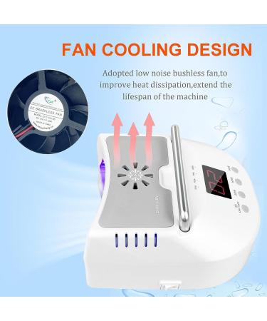 Buy Cordless LED UV Nail Lamp - Professional Gel Nail Dryer for Acrylic Nails | White Color | Fast International Shipping - Buy Online on GoSupps.com