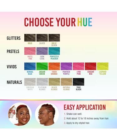 Punky Temporary Hair Color Spray Cougar Red Non-Damaging Spray-On Hair Dye Instant Vivid Hair Color 3.5 oz 1-Pack 3.5 Ounce (Pack of 1) Cougar Red - Buy Online on GoSupps.com