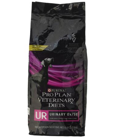 Purina Pro Plan Veterinary Diets UR Urinary Ox/St Canine Formula Dry Dog Food 6 Pound (Pack of 1)