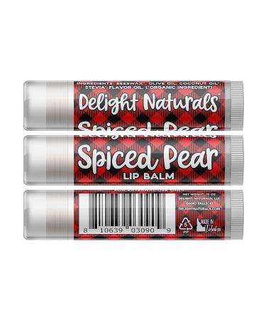Fall Flannels Lip Balm Gift Set - Kettle Corn Vanilla Chai Spiced Pear & Butter Toffee | Best International Shipping - Buy Online on GoSupps.com