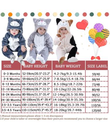 Doladola Unisex Baby Onesies Animal Cartoon Cat Jumpsuit | Toddler's Hooded Romper 0-3 Months Beige Cat - Buy Online on GoSupps.com